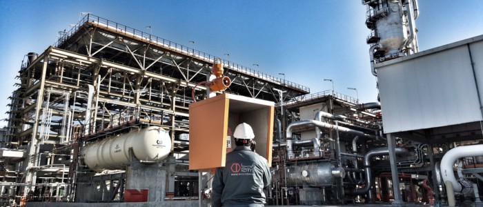 Biggest gas refinery inauguration in the west of Asia.